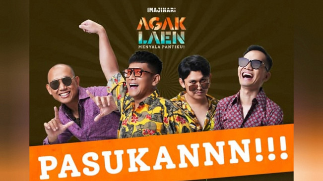 Poster Film Agak Laen: Menyala Pantiku. [Instagram]